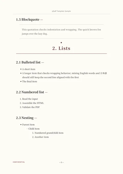 book template (en sample) — page 5