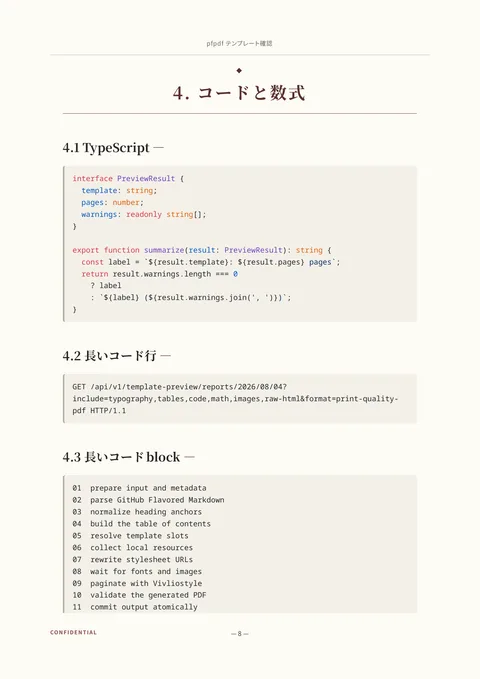 book template (ja sample) — page 8