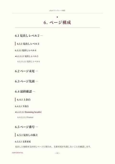 book template (ja sample) — page 12