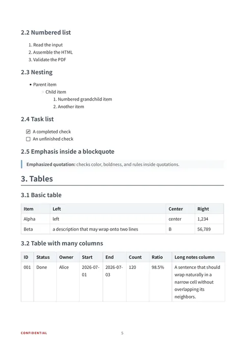 default template (en sample) — page 5
