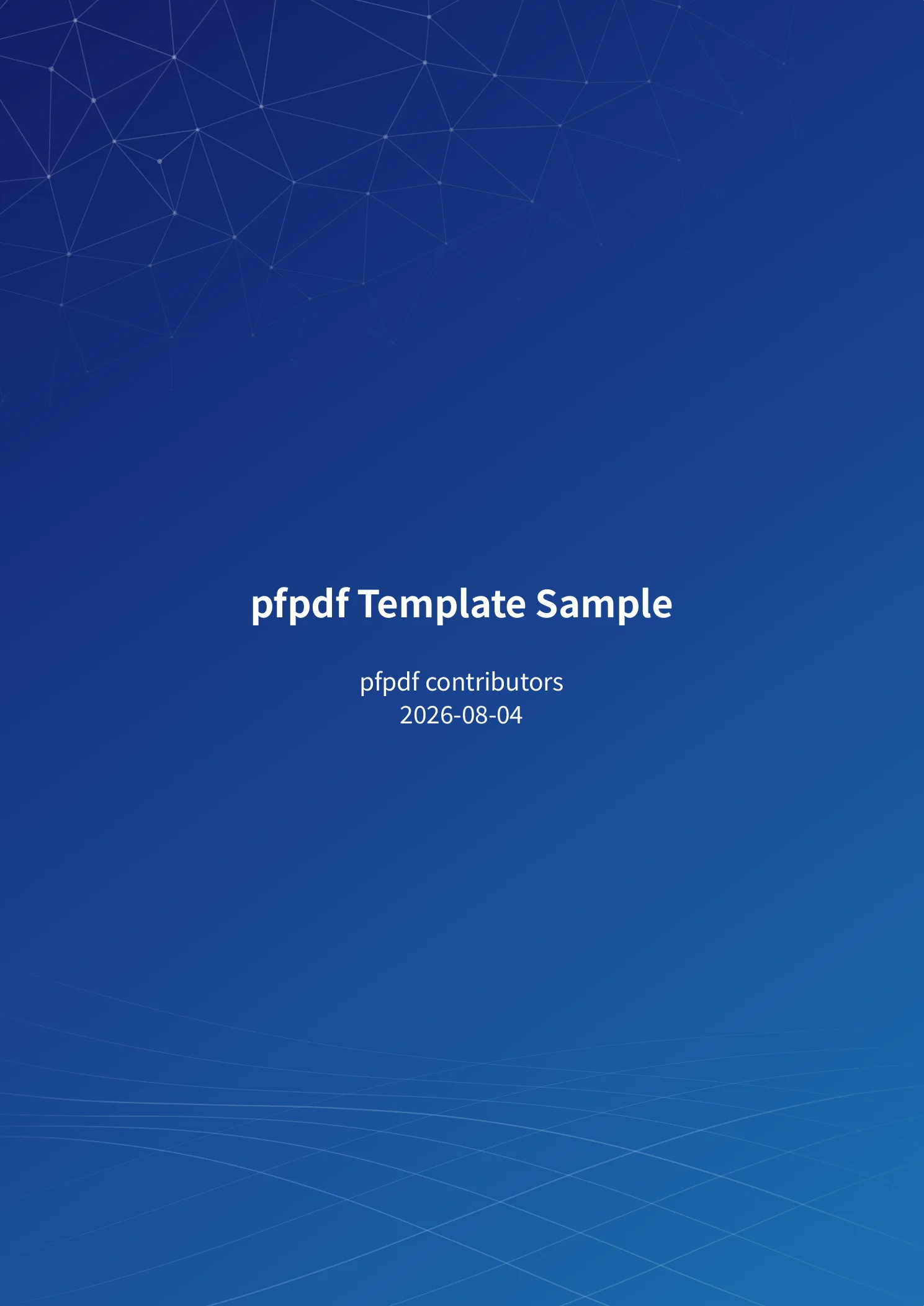 pfn template (en sample) — page 1